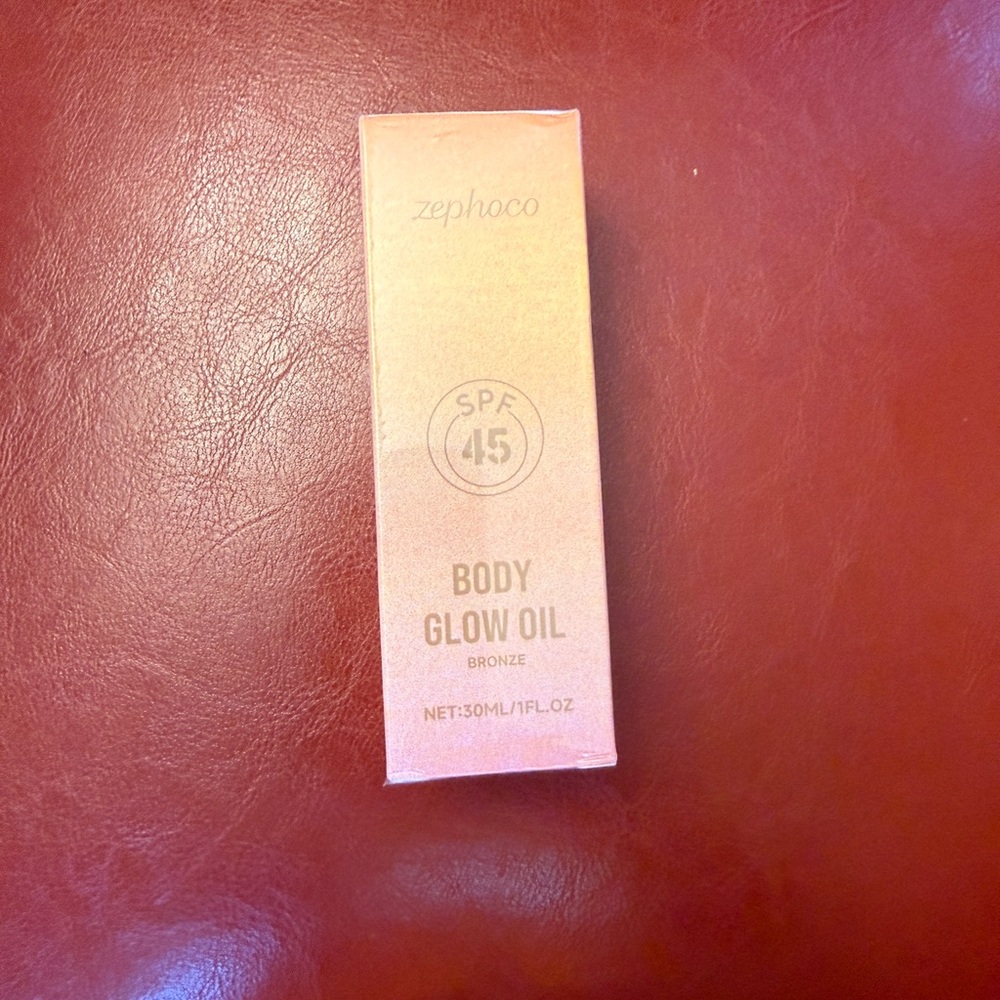 Zephoco Body Glow Oil SPF 45 - Bronze Glow